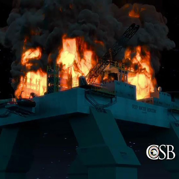 انیمیشن حادثه خلیج مکزیک