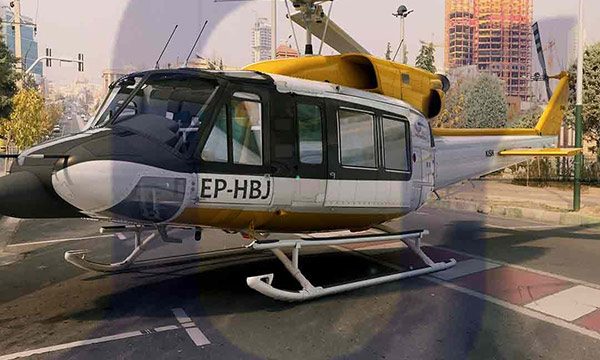 سقوط Bell 212 در سکوی رسالت