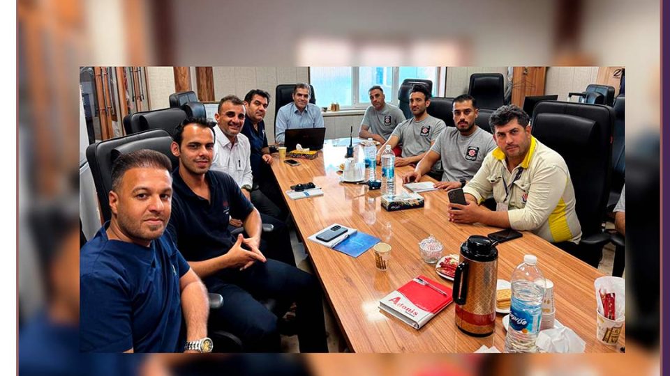 دوره فرماندهی حادثه (ICS) در پتروشیمی مروارید